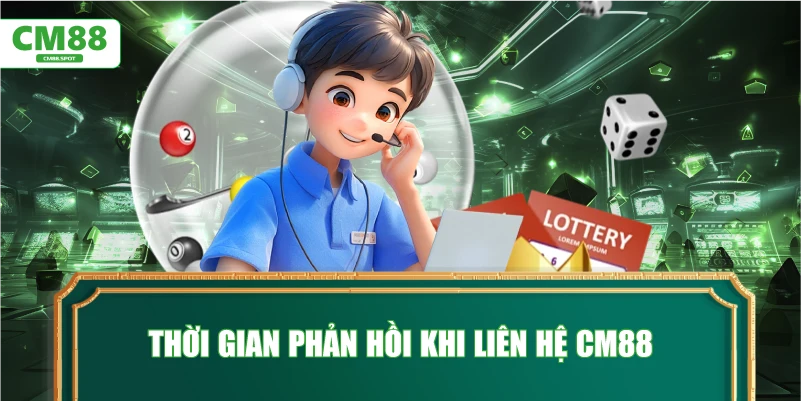 Thời gian phản hồi khi Liên hệ CM88